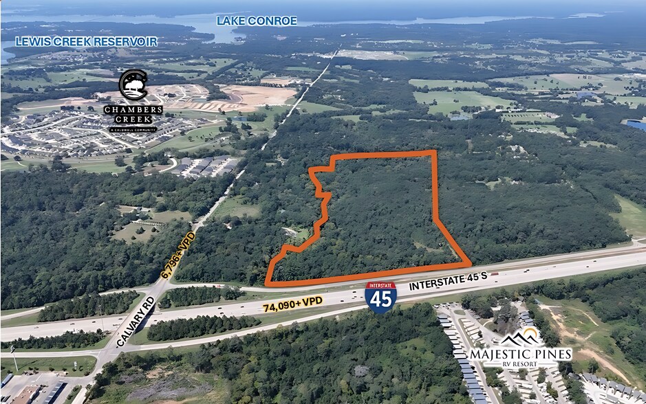 More Photos Of 15201 N Interstate 45, Willis Land For Sale