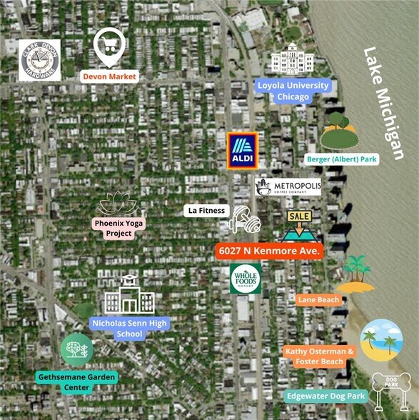 More Photos Of 6027 N Kenmore Ave, Chicago Land For Sale