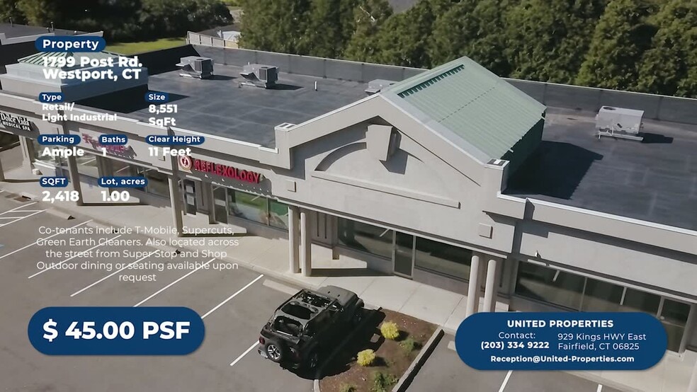 Primary Photo Of 1799 Post Rd E, Westport Unknown For Lease