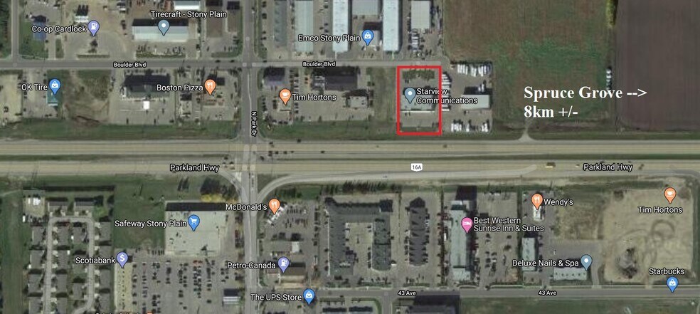 More Photos Of 82 Boulder Blvd, Stony Plain Storefront Retail Office For Sale