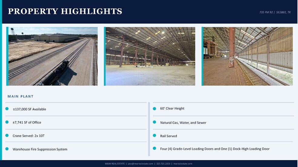 More Photos Of 735 FM 92 S, Silsbee Warehouse For Lease