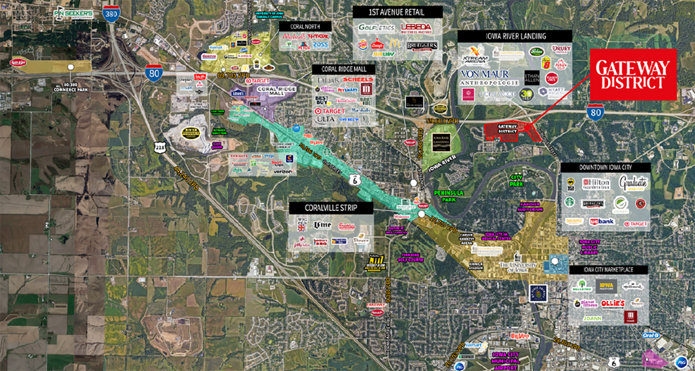 Primary Photo Of N Dubuque @ Interstate 80, Iowa City Land For Sale
