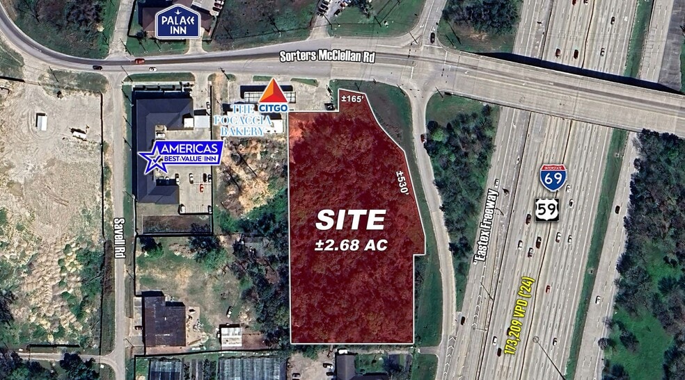Primary Photo Of 21910 Hwy 59 Fwy, Kingwood Land For Sale