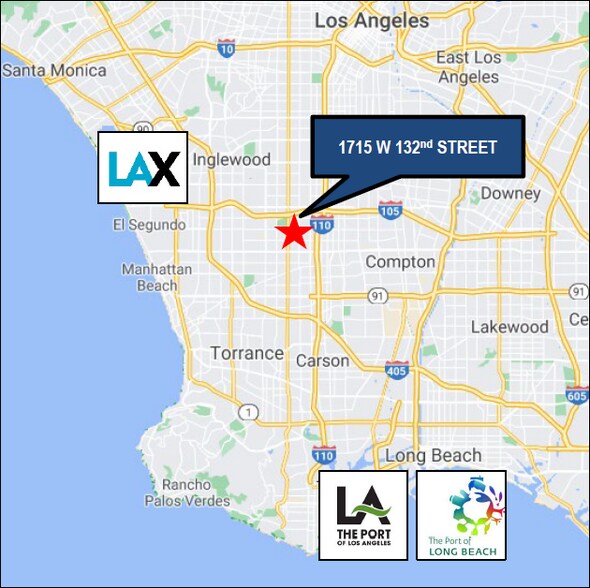 More Photos Of 1715 W 132nd St, Gardena Warehouse For Lease