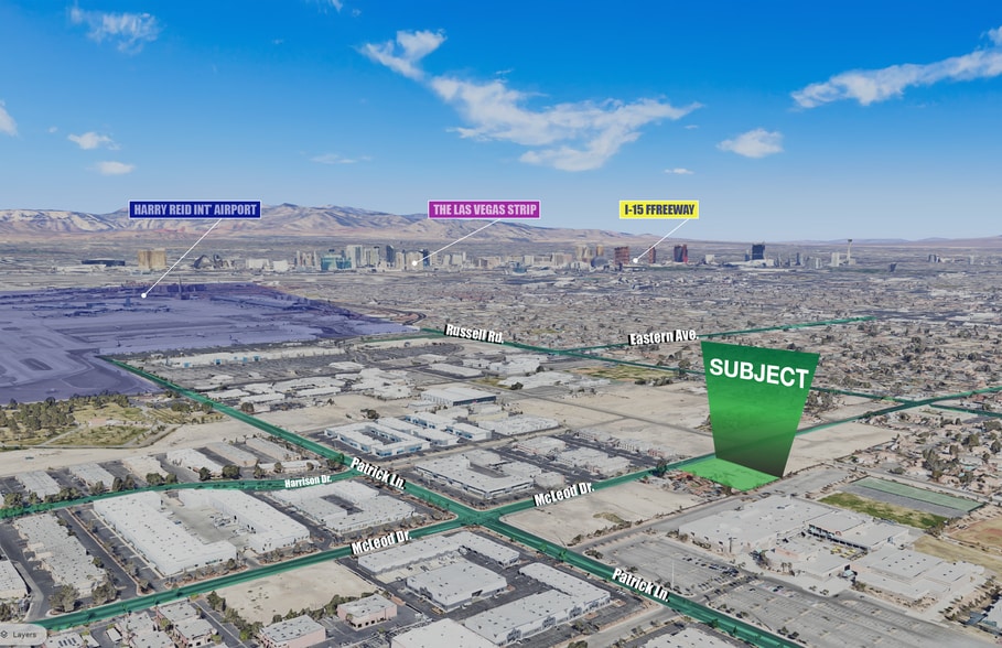 Primary Photo Of 5990 McLeod Dr, Las Vegas Land For Sale