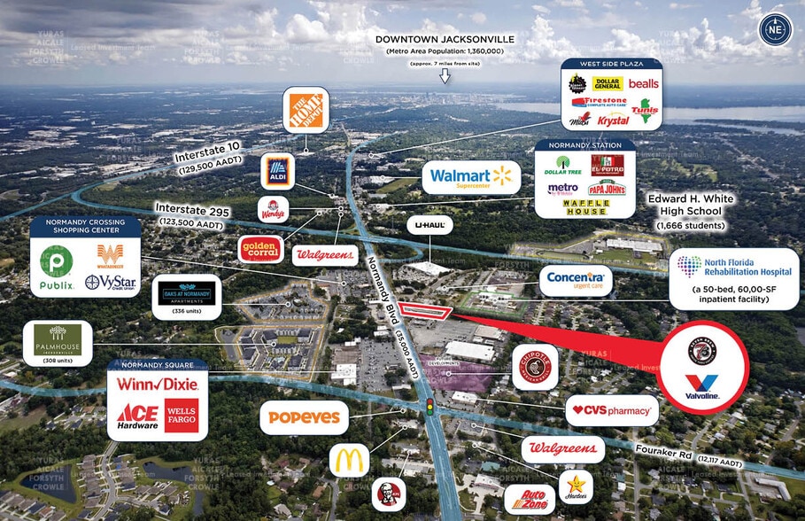 More Photos Of 7788 Normandy Blvd, Jacksonville Fast Food For Sale