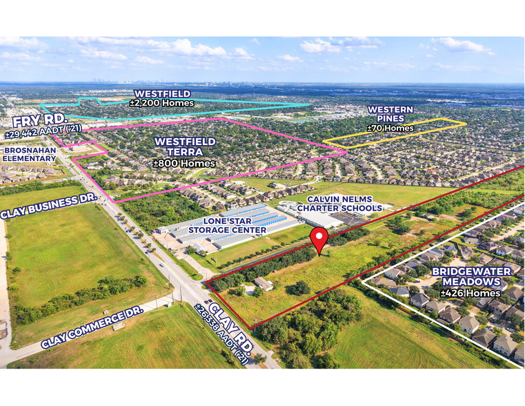 More Photos Of 20747 Clay Rd, Katy Land For Sale