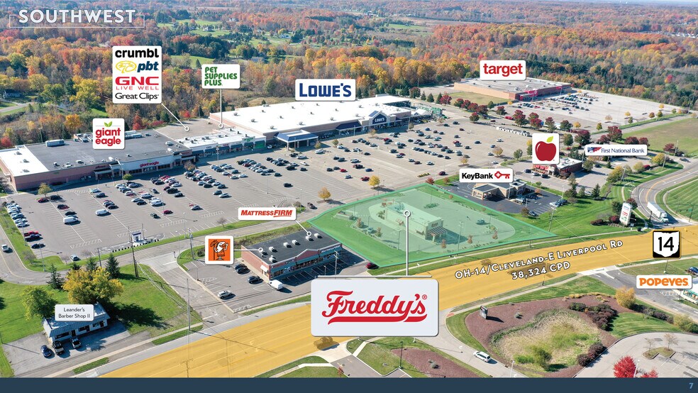 More Photos Of 1240 OH-303, Streetsboro Fast Food For Sale