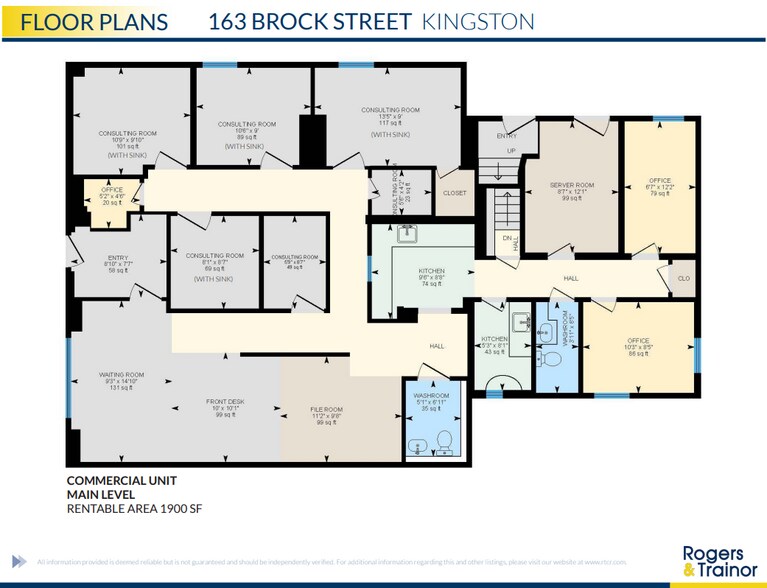 More Photos Of 163 Brock St, Kingston Office Residential For Sale