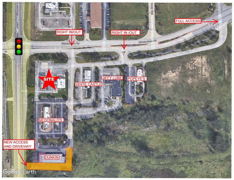 More Photos Of 679 Weber Rd, Romeoville Service Station For Lease