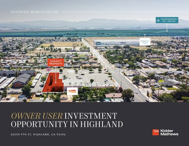 Primary Photo Of 26554 9th st, Highland General Retail For Sale