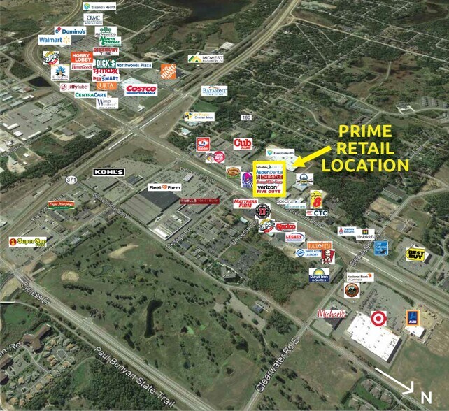 More Photos Of 14203 Edgewood Dr, Baxter Fast Food For Lease
