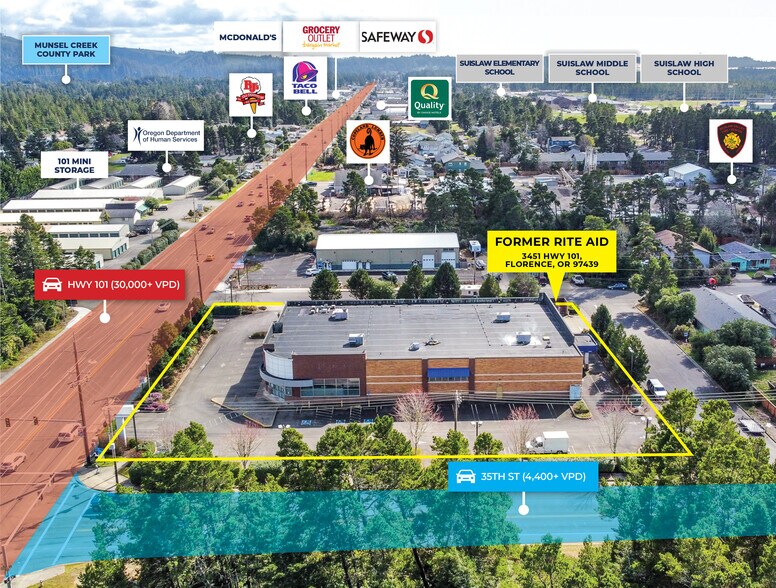 More Photos Of 3451 US-101 Hwy, Florence General Retail For Sale