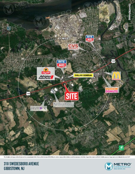 More Photos Of 310 Swedesboro Ave, Gibbstown Freestanding For Lease