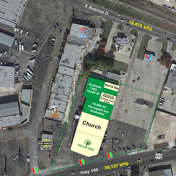 More Photos Of 809-827 E Highway 190, Copperas Cove Freestanding For Lease