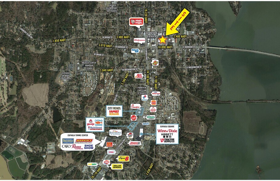 More Photos Of 223 E Broad St, Eufaula Bank For Lease