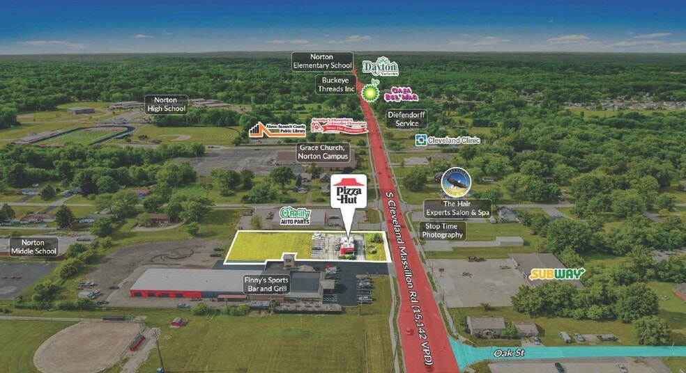 More Photos Of 4034 S Cleveland Massillon Rd, Norton Restaurant For Sale