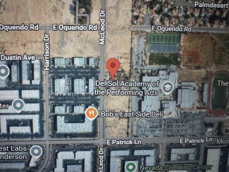 Primary Photo Of 5990 McLeod Dr, Las Vegas Land For Sale