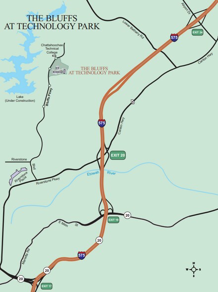 More Photos Of 145 Bluffs Ct, Canton Industrial For Lease