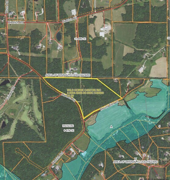 Dietrich Rd. 20+/ Acres, Foristell, MO 63348 Land For Sale