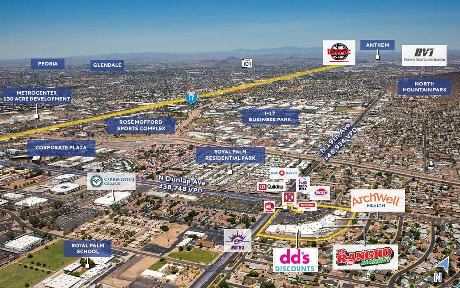 More Photos Of 8831-8901 N 19th Ave, Phoenix Unknown For Lease