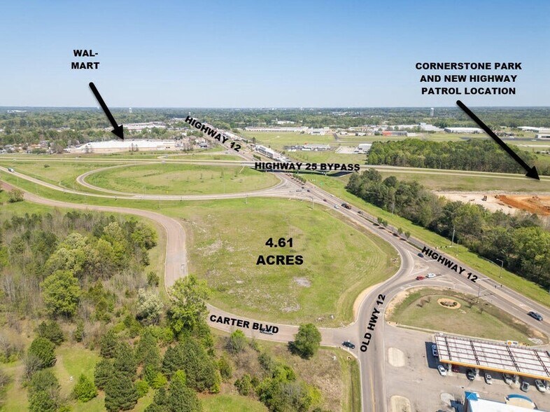 More Photos Of 4.61 acres at NW quadrant of Hwy 12 and Hwy 25, Starkville Land For Sale