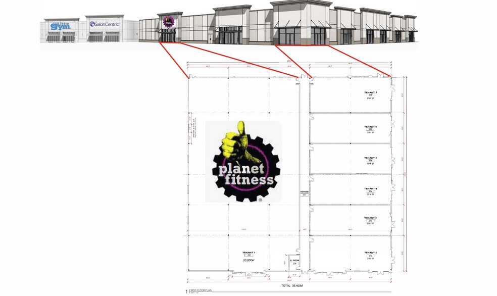 More Photos Of 4315 Pleasant Crossing Blvd, Rogers General Retail For Lease