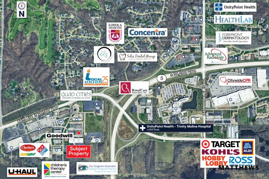 More Photos Of 4703 44th St, Rock Island Medical For Sale