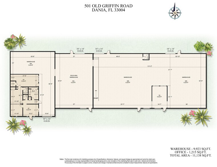 More Photos Of 501-513 Old Griffin Rd, Dania Warehouse For Sale