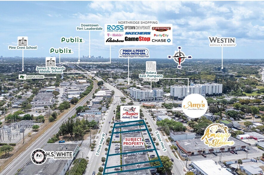 More Photos Of 1311-1401 S Dixie Hwy E, Pompano Beach Freestanding For Sale