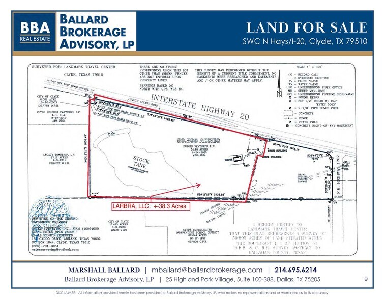 More Photos Of SWC N Hays, Clyde Land For Sale