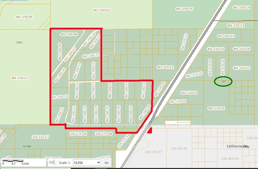 More Photos Of Aerospace Hwy (Hwy #14), Mojave Land For Sale