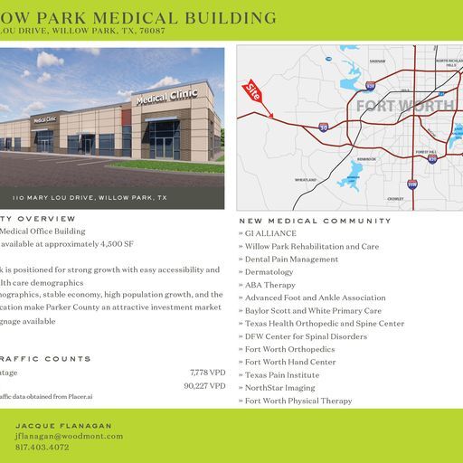 More Photos Of 110 Mary Lou Dr, Willow Park Healthcare For Lease