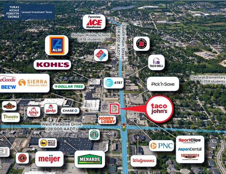 More Photos Of 1750 S Main St, West Bend Fast Food For Sale