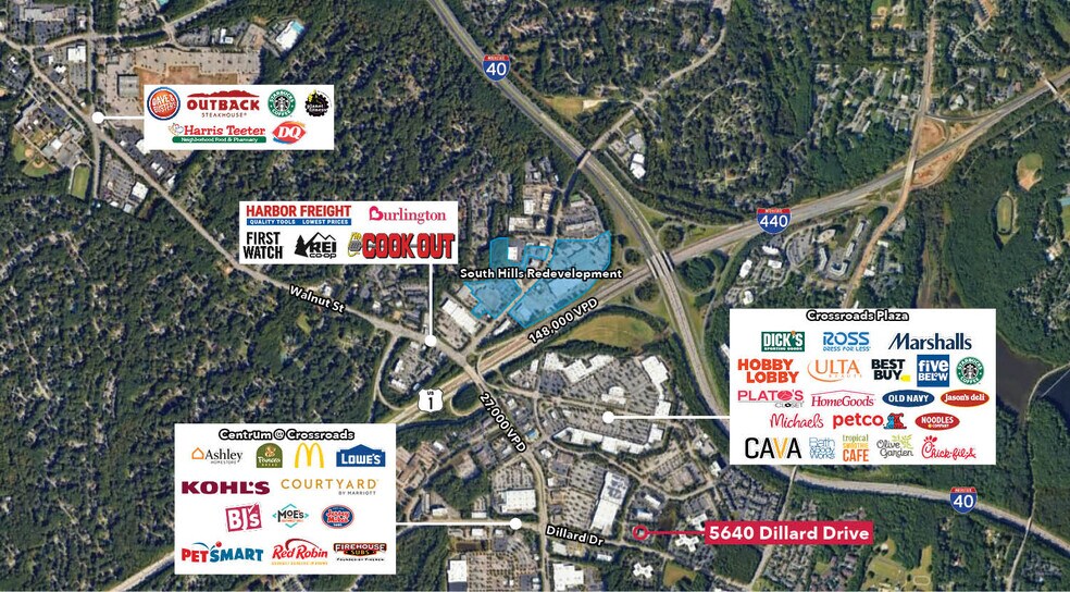 More Photos Of 5640 Dillard Dr, Cary Office Residential For Lease