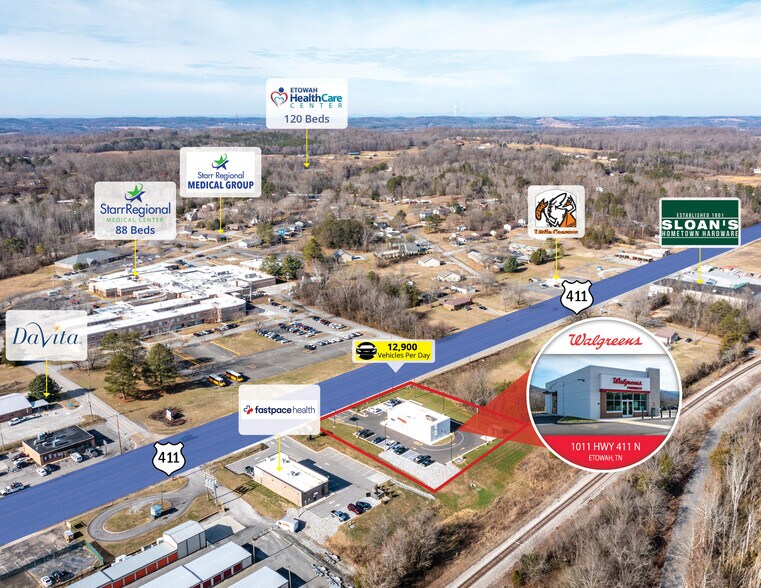 More Photos Of Walgreens, Etowah Freestanding For Sale