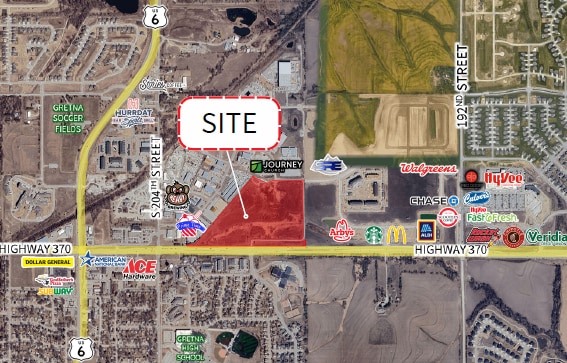 More Photos Of 200th Street & Highway 370, Gretna Land For Sale