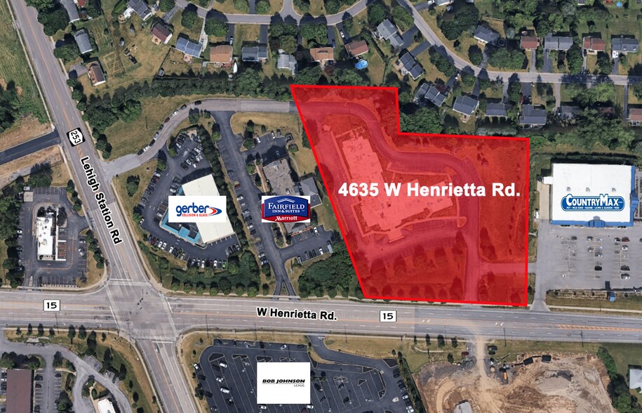 Primary Photo Of 4635 W Henrietta Rd, Henrietta Land For Sale