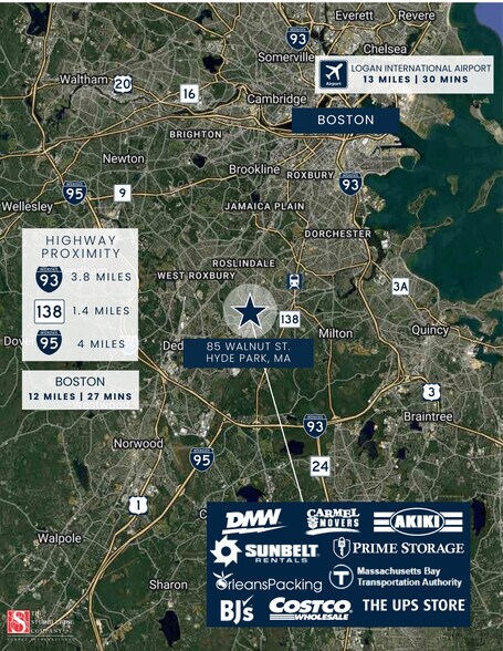 More Photos Of 85 Walnut St, Boston Warehouse For Lease