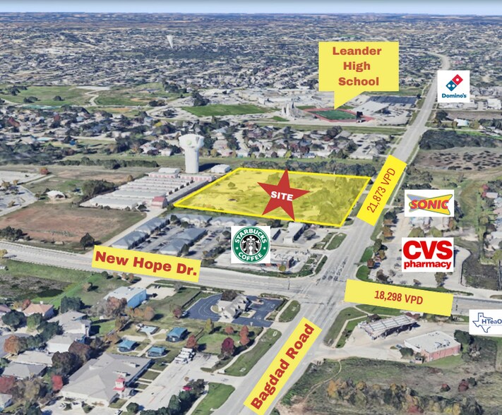 More Photos Of 2001 Bagdad Rd, Cedar Park Land For Sale