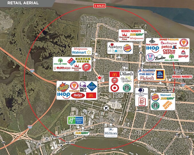 More Photos Of 3102 Loyola Dr, Kenner Fast Food For Lease