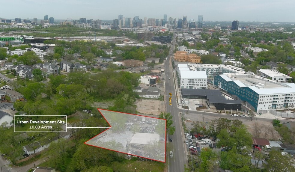 Primary Photo Of 1509-1511 4th S ave, Nashville Land For Sale