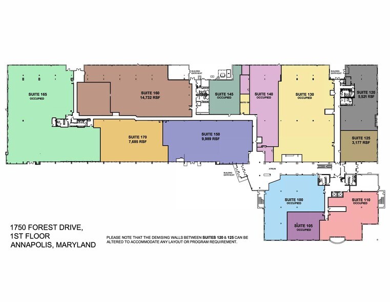 More Photos Of 1750 Forest Dr, Annapolis Medical For Lease