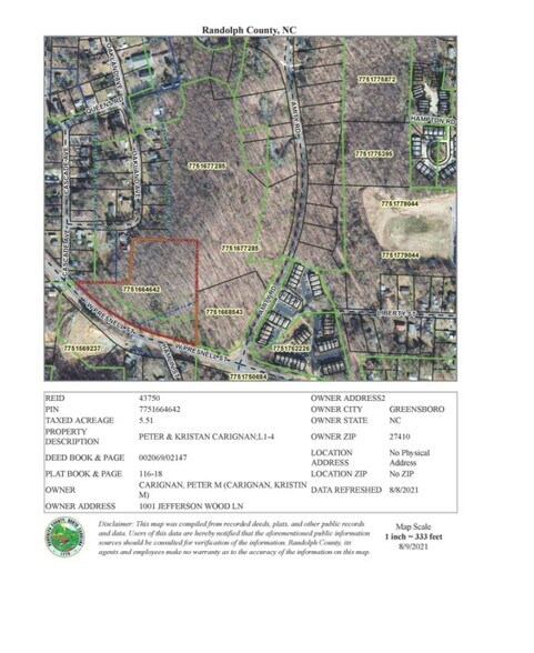 More Photos Of 0 Amity Rd, Asheboro Land For Sale