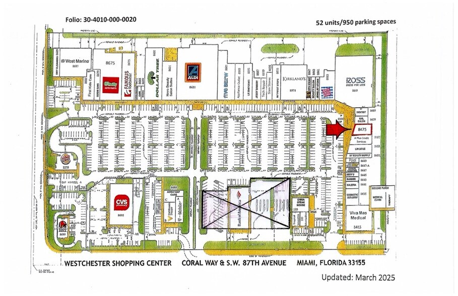 More Photos Of 8479-8621 Coral Way, Miami Unknown For Lease