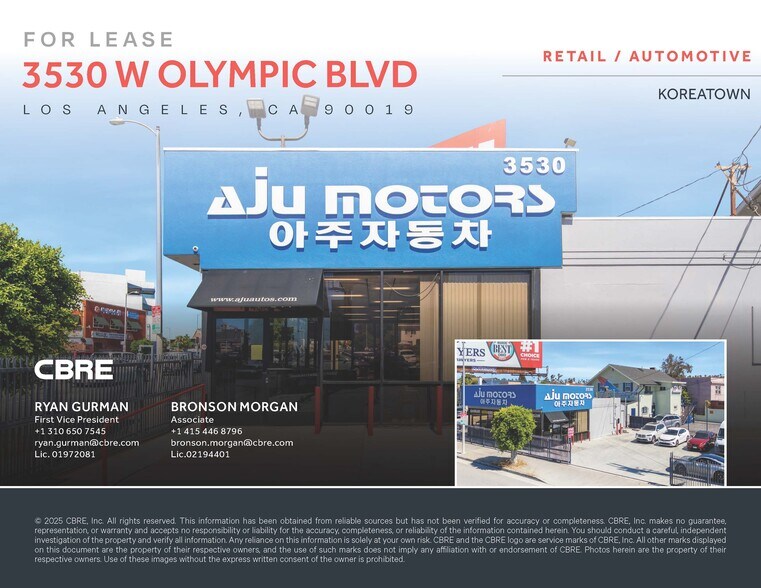 More Photos Of 3530 W Olympic Blvd, Los Angeles Storefront Retail Office For Lease