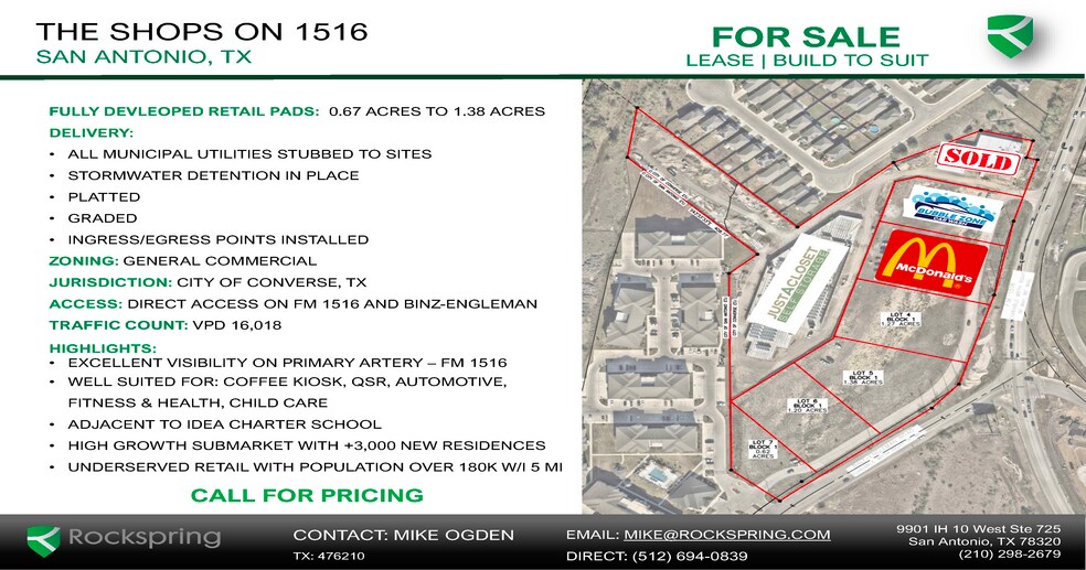 More Photos Of Binz-Engleman Rd & FM 1516, San Antonio Land For Sale