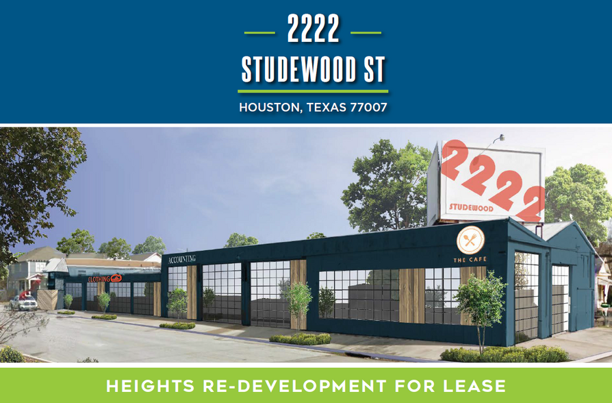 Primary Photo Of 2222 Studewood St, Houston Freestanding For Lease