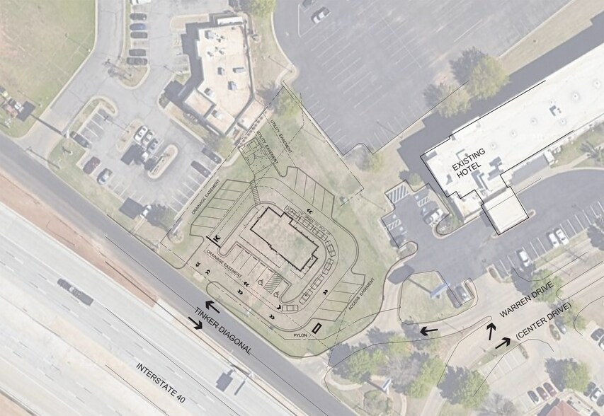 More Photos Of Tinker Diagonal St & Warren Rd, Midwest City Land For Lease