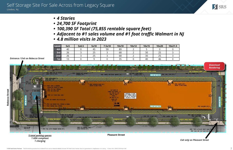More Photos Of 837 Pleasant St, Linden Self Storage For Sale